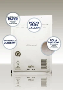 Koperta powietrzna AirPro 14/D - biały [mm:] 175x265