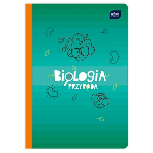 Zeszyt tematyczny Interdruk A5 60k. 70g krata (ZE60#BIOFSC)