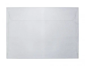 Koperta Galeria Papieru c5 diamentowa biel C5 - srebrna [mm:] 162x229 (280616) 10 sztuk