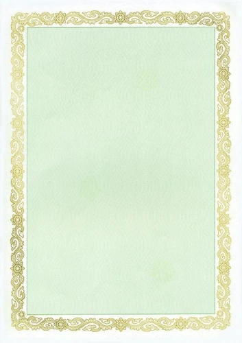 Dyplom Galeria Papieru maori zielony A4 190g (210319)