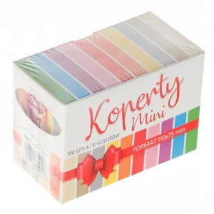 Koperta Pol-mak kolorowe - mix (KMINI_OGKO) 100 sztuk