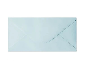 Koperta Galeria Papieru gładki DL - niebieska (280128) 10 sztuk