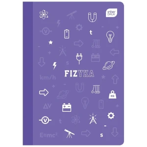 Zeszyt tematyczny Interdruk fizyka A5 60k. 70g krata