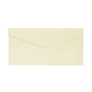 Koperta Galeria Papieru gładki ciemna DL - kremowa (280130) 10 sztuk