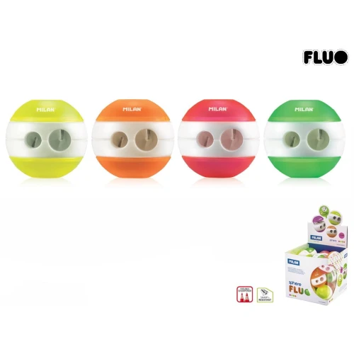 Temperówka Milan Sphere Fluo - mix (20156824FL)