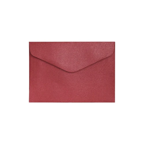 Koperta pearl czerwony k C6 - Czerwony (280238) 10 sztuk