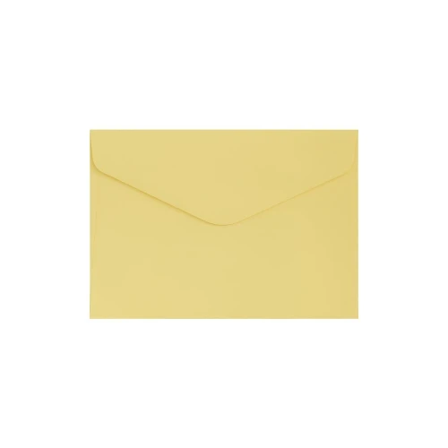 Koperta Galeria Papieru gładki żółty satynowany C6 - żółty (280237) 10 sztuk