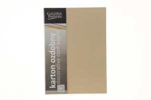 Papier ozdobny (wizytówkowy) Galeria Papieru millenium złoty A4 - złoty 180g (200772)