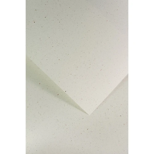 Papier ozdobny (wizytówkowy) Galeria Papieru terrazo biały A4 - biały 220g (205501)