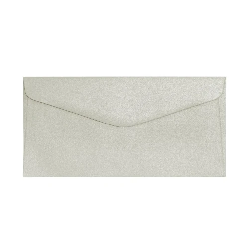 Koperta Galeria Papieru pearl jasnosrebrny DL - srebrny (280140) 10 sztuk