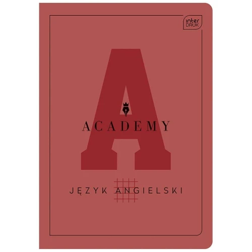 Zeszyt tematyczny Interdruk ACADEMY A5 60k. krata (ZE60#ANGACA)