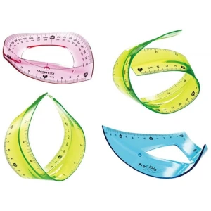 Komplet geometryczny Keyroad elastyczny 4 el. (KR971105)
