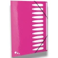 Teczka z przegródkami Elba Art Pop A4 kolor: mix 12 przegródek (400058483)