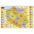 Podkład na biurko Derform Polska mapa - mix [mm:] 340x500 (POPA)
