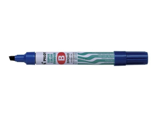 Marker permanentny Pilot, niebieski 2,0-4,5mm ścięta końcówka (SCA-B-L)