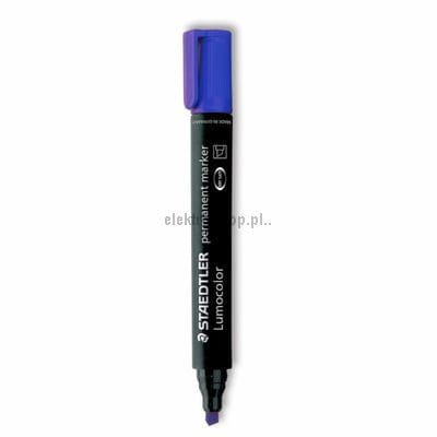 Marker permanentny Staedtler, niebieski 2,0-5,0mm ścięta końcówka