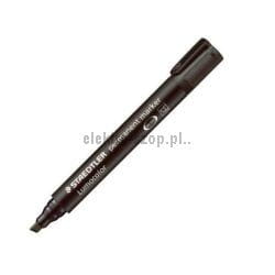 Marker permanentny Staedtler, czarny 2,0-5,0mm ścięta końcówka (S 350-9)