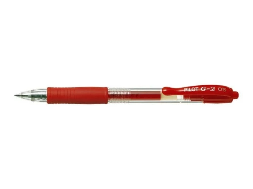 Długopis żelowy Pilot G2 czerwony 0,5mm (BL-G2-5-R)