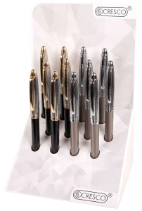 Długopis wielkopojemny Cresco Majestic niebieski 1,0mm (830081)