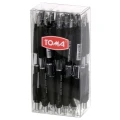 Długopis standardowy Toma czarny 1,0mm (TO-038 3 2)