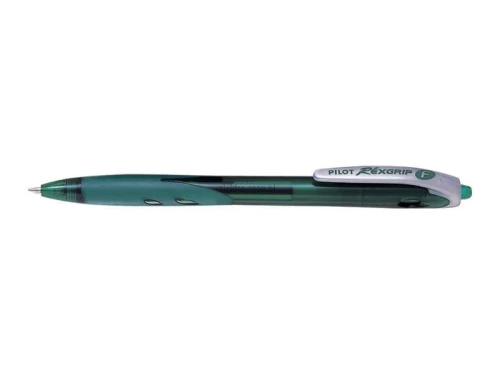 Długopis olejowy Pilot Rexgrip zielony 0,21mm (BPRG-10R-F-G)