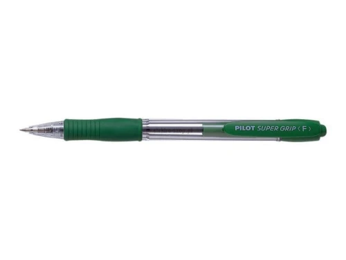 Długopis olejowy Pilot Super Grip zielony 0,21mm (BPGP-10R-F-G)