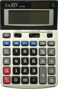 Kalkulator na biurko TG-3342 Taxo Graphic 12-pozycyjny