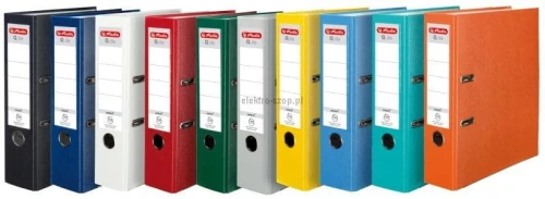 Segregator dźwigniowy Herlitz Q. file Standard A4 80mm biały (0011167079)