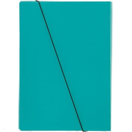 Teczka kartonowa na gumkę VauPe Medium 1A A4 kolor: turkusowy 700g (307/05)