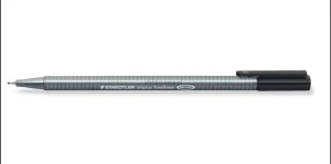Cienkopis Staedtler, czarny 0,3mm 1kol.