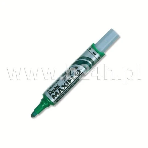 Marker suchościeralny Pentel, zielony 2,0-2,5mm okrągła końcówka
