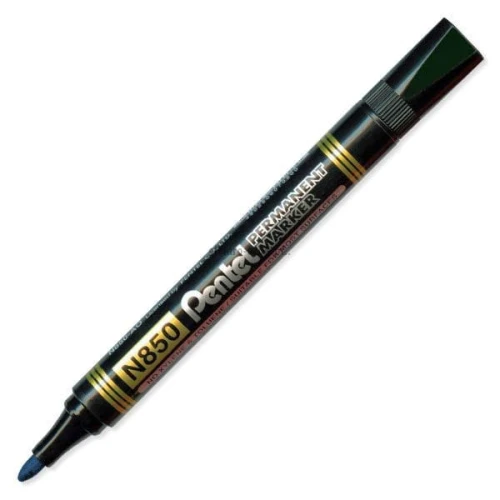 Marker permanentny Pentel, niebieski 1,5mm okrągła końcówka