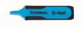 Zakreślacz Donau D-Text niebieski (7358001PL-10)