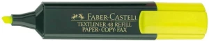 Zakreślacz Faber Castell, żółty 5,2mm (154807)