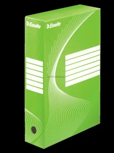 Pudło archiwizacyjne Esselte A4 - zielony [mm:] 245x80x 345 (128414)