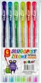 Długopis żelowy Fun&amp;Joy fluorescencyjny mix 0,8mm (FJ-G06F)