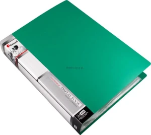 Teczka ofertowa PP Titanum A4 100 kieszeni zielona (TO100GR)