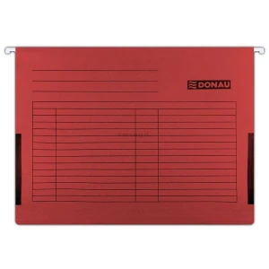 Teczka zawieszkowa Donau A4 - czerwony 230g (7410905-04)