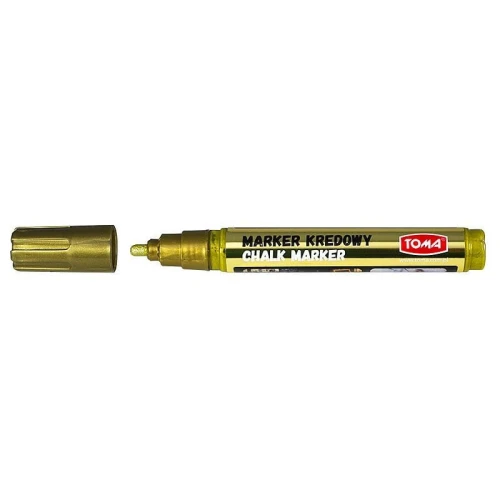 Marker specjalistyczny Toma kredowy, złoty 4,45mm okrągła końcówka (TO-292 9 3)