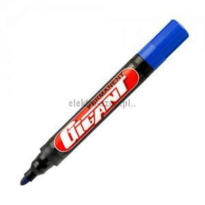 Marker permanentny Kamet permanent GIGANT, niebieski 1,5-2,5mm okrągła końcówka (K-1071)