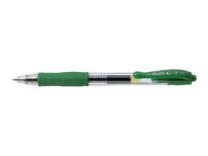 Długopis żelowy Pilot zielony 0,25mm (BL-G2-5-G)