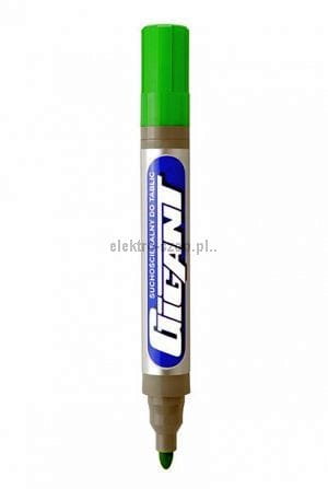 Marker suchościeralny Kamet GIGANT, zielony 1,5-2,5mm okrągła końcówka (K-1103)