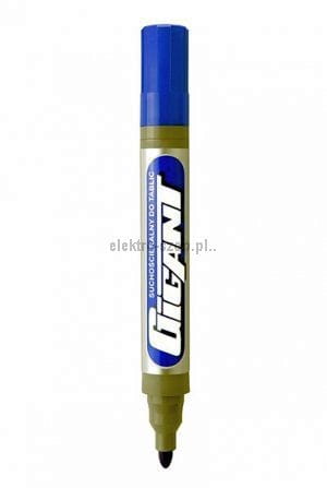 Marker suchościeralny Kamet GIGANT, niebieski 1,5-2,5mm okrągła końcówka (K-1104)