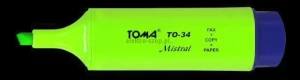 Zakreślacz Toma, zielony 1,0-5,0mm (TO-334 4 2)