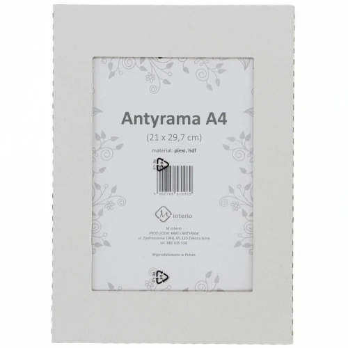 Antyrama M-interio plexi [mm:] 210x297 (AR21x29,7)