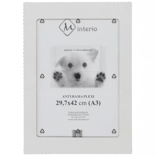 Antyrama M-interio plexi [mm:] 297x420 (AR29,7x42)
