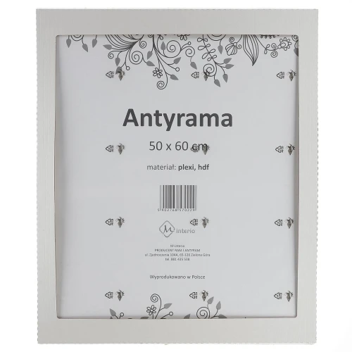 Antyrama M-interio plexi [mm:] 500x600 (AR50x60)