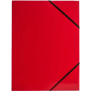 Teczka kartonowa na gumkę Tetis A4 kolor: czerwony 350g [mm:] 320x240 (BT600-C)