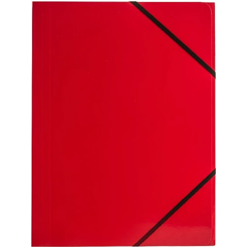 Teczka kartonowa na gumkę Tetis A4 kolor: czerwony 350g [mm:] 320x240 (BT600-C)