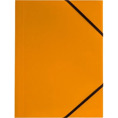 Teczka kartonowa na gumkę Tetis A4 kolor: pomarańczowy 350g [mm:] 320x240 (BT600-P)